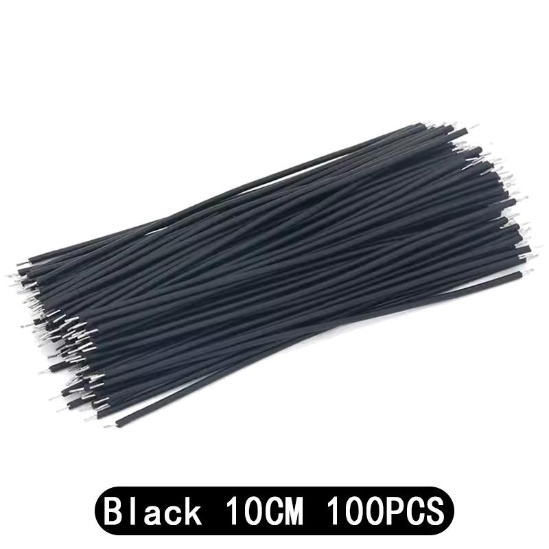 100PCS Tin-Plated Breadboard PCB Solder Cable 24AWG 10CM Fly Jumper Wire Cable Tin Conductor Wires 1007-24AWG Connector Wire