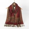 Luxury Thick Blanket Winter Bufanda Warm Cashmere Scarf Women Shawl Print New Wraps Pashmina Female Travel Poncho Stole