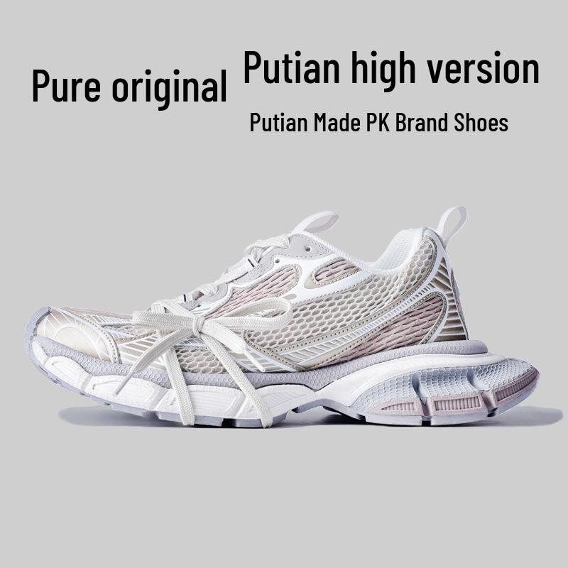 Putian Paris 9th Gen 3XL Trendy Women's Casual Shoes & 10th Gen Men's Couple Style Dad Sneakers
