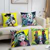 Classic Game Rebecca Living Room Headboard Bedroom Office Cushion Cushion Sofa Nap Time C-Cyberpunk E-Edgerunners Pillow Case
