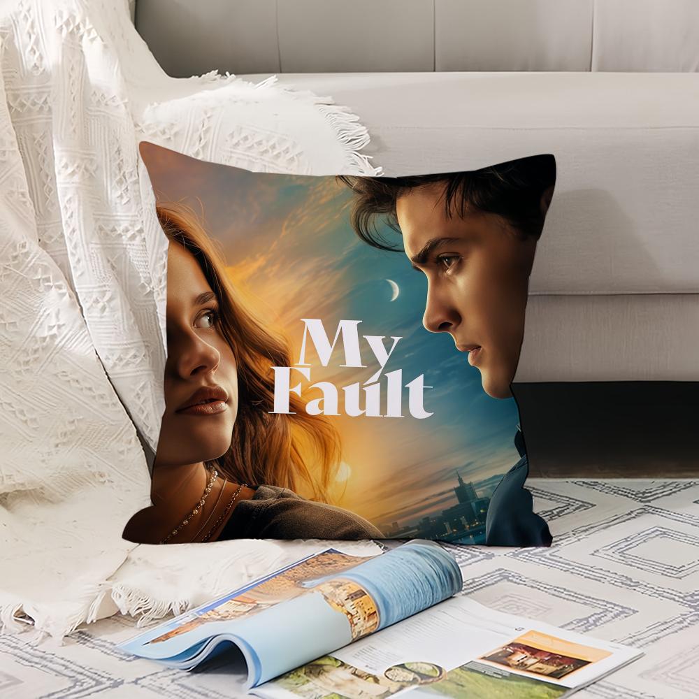 Spanish Love Tv M-My F-Fault Pillow Case Office Cushions Suitable For Sofa Car Bedroom Decorative Cushion Cover