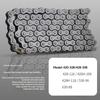 Heavy Duty Motorcycle Drive Chain Hardened Steel High Strength Wear Resistant For Off Road Riding Motorcycle Replacement
