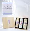 Eirakuya Original Hana Kurabe Incense Set (Cherry Blossom, Elegant, Osmanthus Fragrance) Low Smoke Incense with Gift Wrap and Nōshi for Condolence