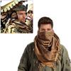 Keffiyeh Taktyczny Szalik Pustynny Owijany Shemagh Głowa Szyja Arabska Szalik Keffiyeh Owijany dla Mężczyzn I Kobiet