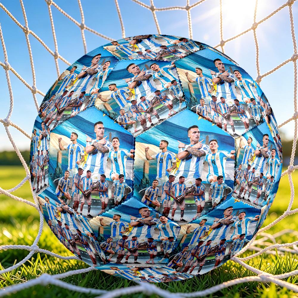 1pc Soccer Kick Soccer Ball Size 5, Machine-stitched, Suitable for Practice Matches/tournament Training for Sports, Lightweight and Durable. C7019