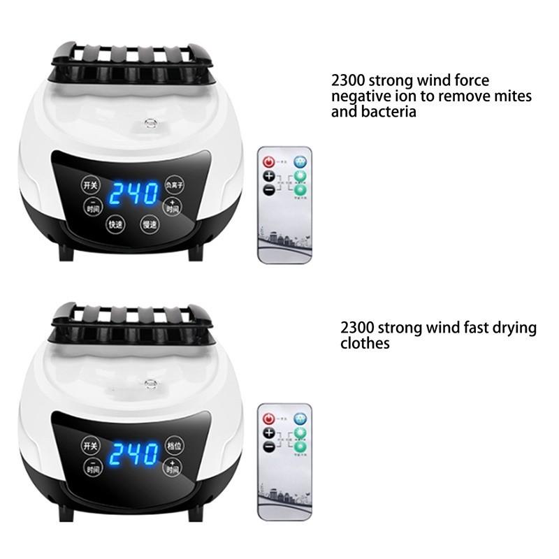 Weißer Tragbarer Elektrischer Wäschetrockner Intelligent Zeitgesteuert Haushalt Kleidung Schnelltrocknungsmaschine