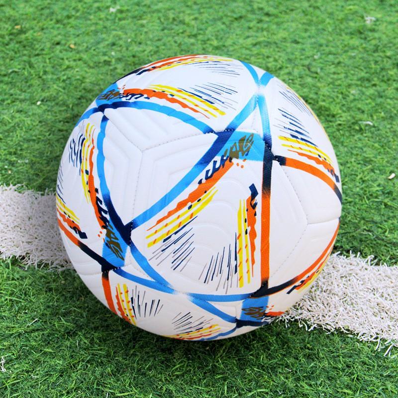 Official Size 5 PU Machine-Stitched Football Training Match Practice Soccer Ball Euro Cup World Style Size 5 Ball Standard 11-player Match Ball