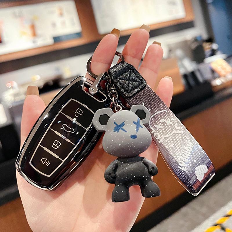 Haval H6Coupe Sports Version Key Cover for Haval M6, H2, F5, H4 - Special Car Key Bag Shell with Buckle