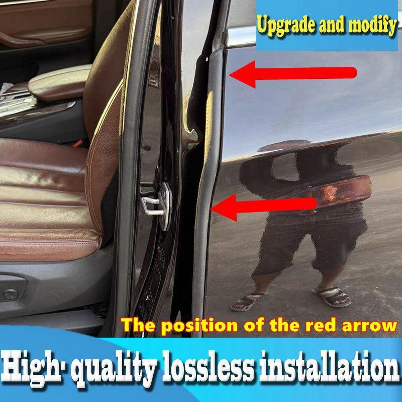 Suitable for BMW 3/5/7 Series old models X5 F15 X6 X16 F02 E90 F18 rear door front sealing strip E66 door B-pillar sealing strip