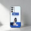 Funda para Teléfono Azul Cuarto A-Aitana-S Para Samsung S25,S24,S21,S22,S23,S30,Ultra,S20,Plus,Fe,Note,5G Cubierta Negra