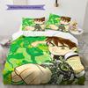 Ben 10  Pattern Bedding Quilt Set  Home Decoration  Gift (1 * duvet cover + 2 * pillowcase  without core)