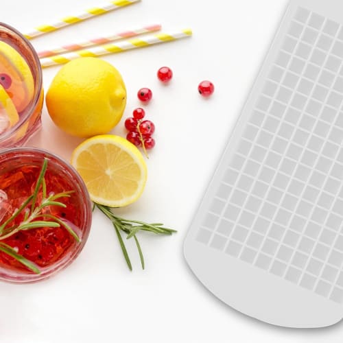 BEAUTY PLAYER Silicone Ice Tray, Mini Ice Maker, 160-Count, White, Easy-Remove Ice Mold, Perfect for Home and Kitchen Use, Perfect for Making Ice for