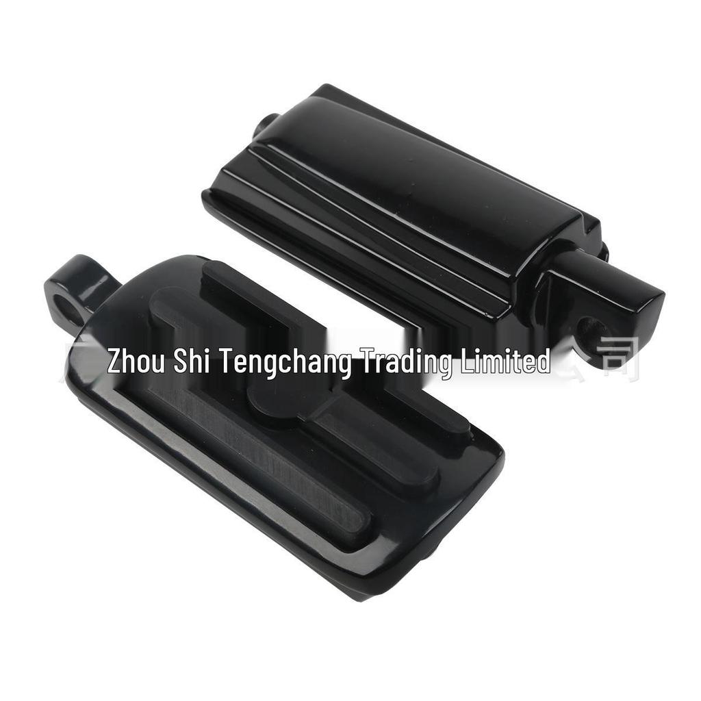 Black Rubber Foot Pegs for Harley Davidson Touring, Dyna, Sportster Series Modification