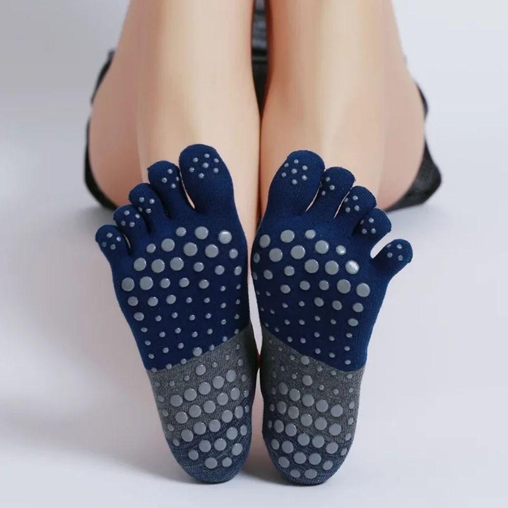 with Elastic Band Five Finger Socks Low-ankle Five Toes Sports Socks Ladies Yoga Socks  Women