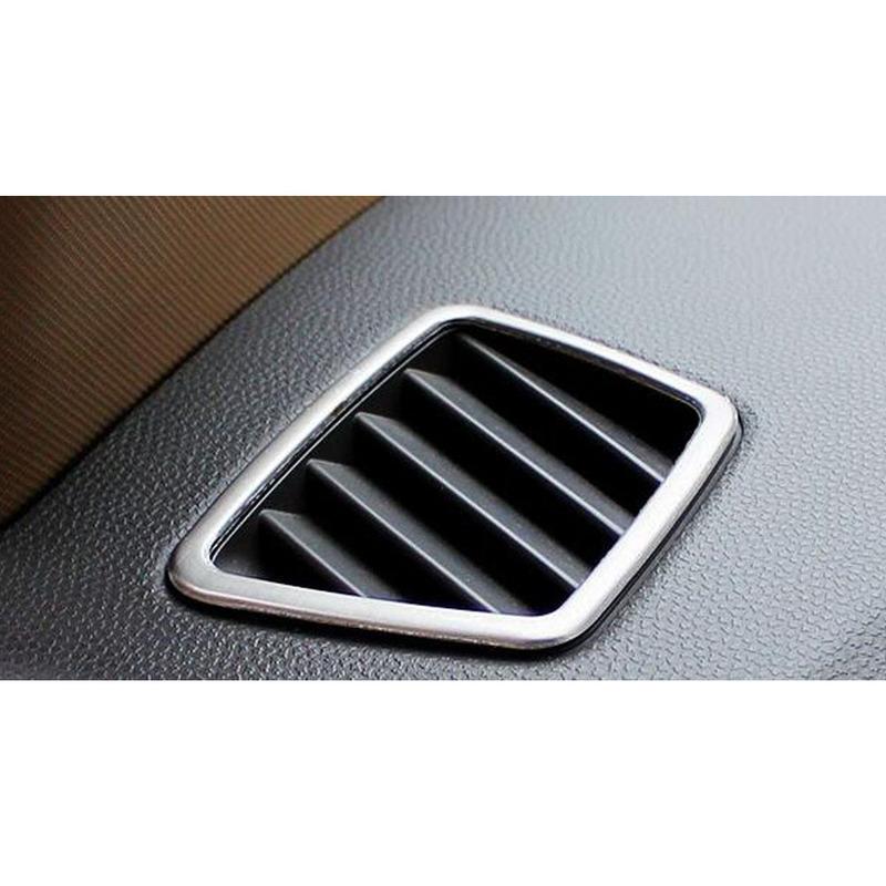 ABS/Steel Car Front Air Condition Outlet Trim For Hyundai IX35 2010 2011 2012 2013 2014 2015 2016 2017 Auto Interior Accessories