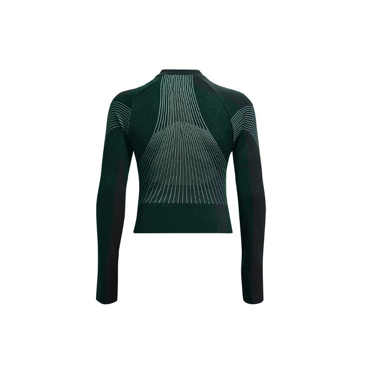 Under Armour Lässiges Trainings-Crop-Top T-Shirt Damen Tops Grün 1362723-370