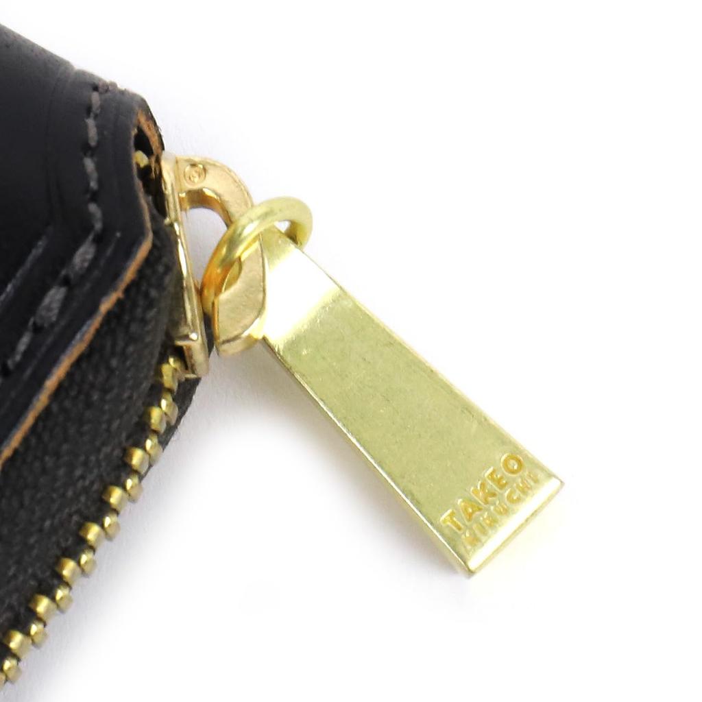 Takeo Kikuchi Idea Round Zipper Long Wallet 756607 Brown