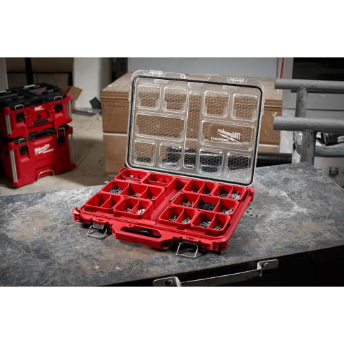 Milwaukee PACKOUT Low Profile Organizer, Medium, Part Number: 48-22-8431