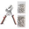 Eyelet Installation Tool Metal Air Hole Rivet Plier 3/8 Inch 10mm Grommet Eyelet Plier Kit Handheld Hole Punch