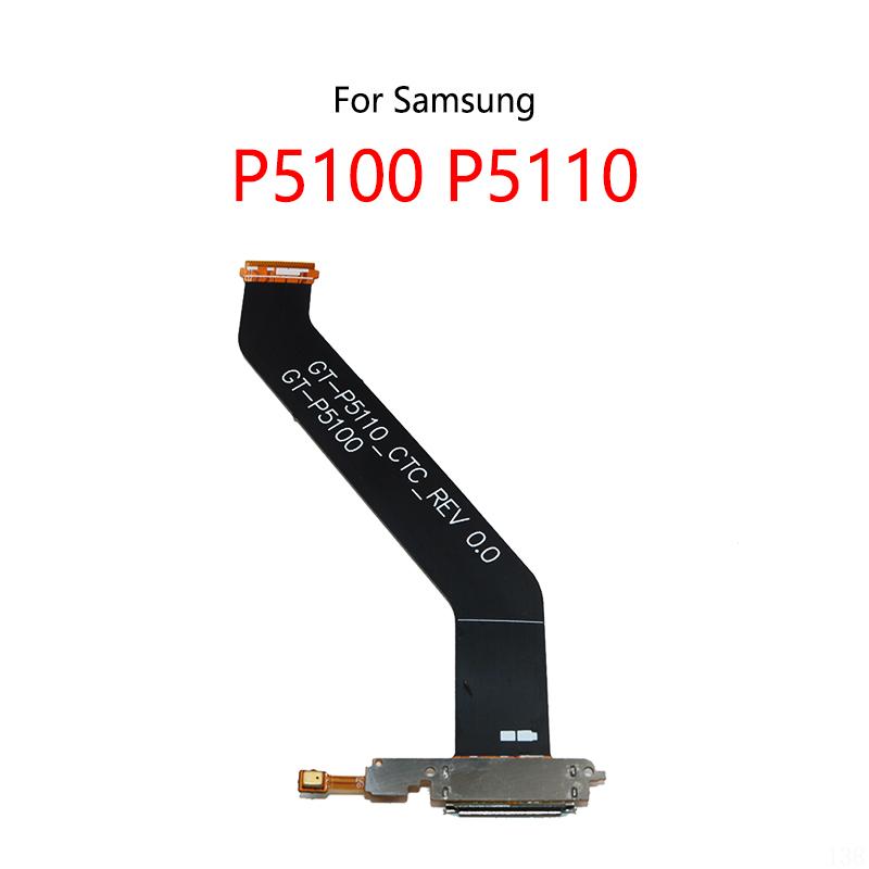 USB Charging Dock Connector Port Socket Jack Charge Board Flex Cable For Samsung Galaxy Tab 2 10.1 Inch P5100 P5110 GT-P5100