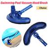 Swimming Pool Vacuum Cleaner Brush Vacuum Curved Suction Head Swimming Portable Half Moon Swimming Pool Jet Cleaning Tool