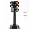 Mini Traffic Signs Light Safety Traffic Lights Toys Collection Model Red Green Light Lamp Educational Toys