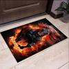 Custom Name Horse Printed Carpet,Rug for Office Chair Living Room Bedroom Kitchen Room Decor Gifts.
