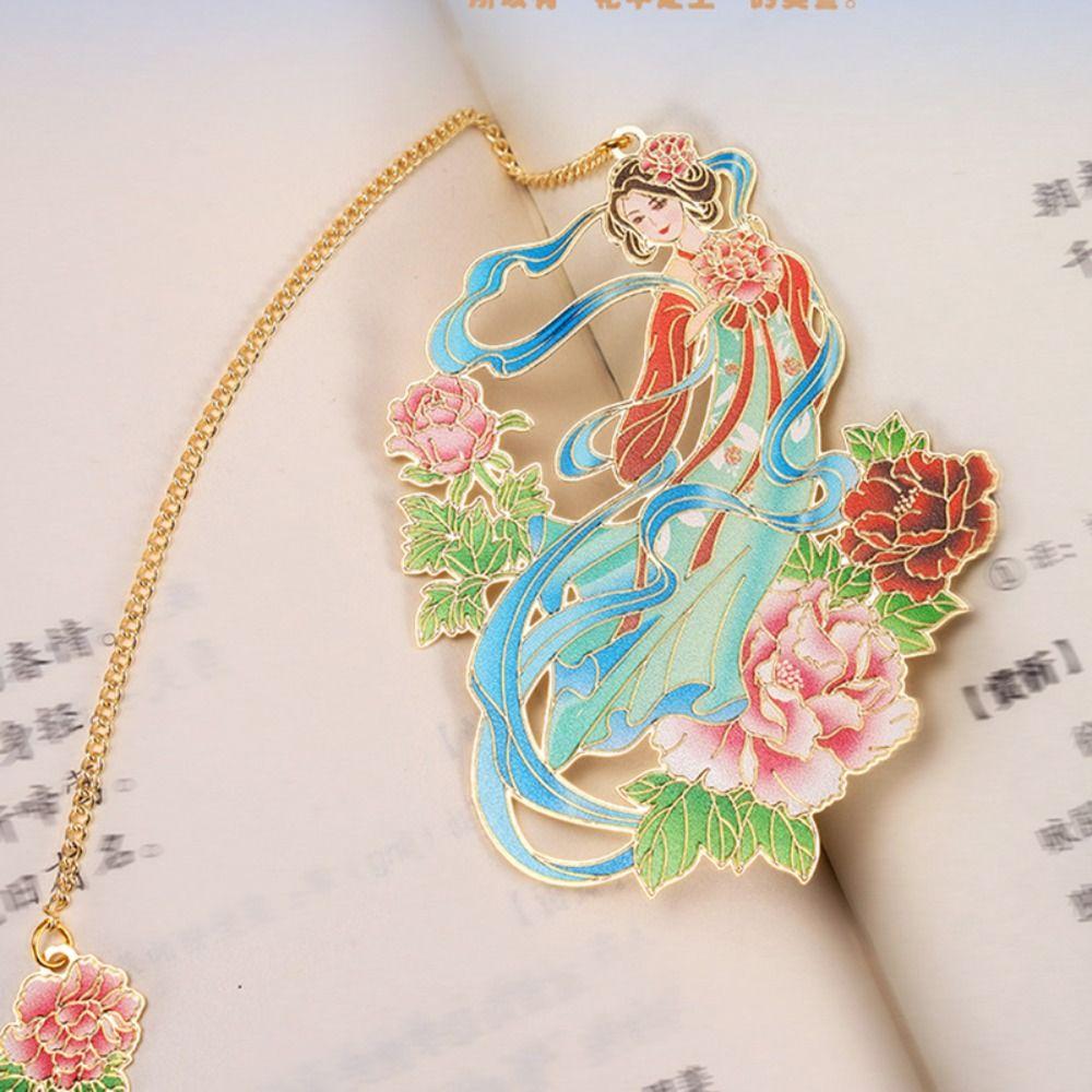 with Tassel Pendant Book Clip Metal Pagination Mark Stationery Bookmarks  Students