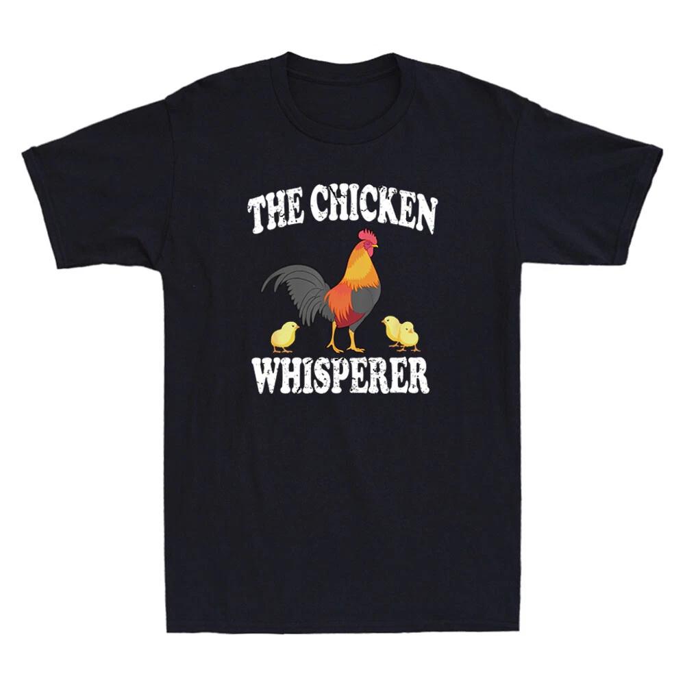 The Chicken Whisperer T Shirt Funny Farm Animal Lover Gift Vintage Men s T-shirt S