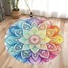 Peacock Feather Carpet Mat Rug Mystic Eye Rainbow Colors Exotic Artistic Pattern Modern Living Room Home Decor Soft Floor Mat