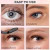 Stainless Steel Teeth Eyelash Separator Comb Foldable Mascara Comb Hot Eyelash Brush  Makeup Tools