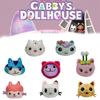 Gabby's Dollhouse Plush Pendant Super Soft Short Plush Stuffed Animal Cat Figurine