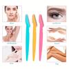 10PCS Eyebrow Razors for Women Multipurpose Face Razors Trimming and Shaping Smooths Away Peach Fuzz Face Trimmer Hair Removal