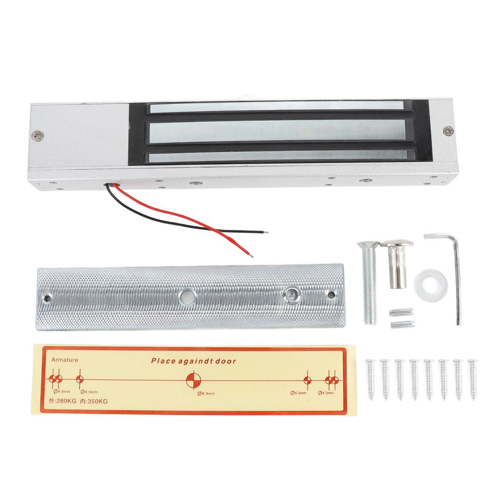 280KG Electric Magnetic Lock for Single Door Surface Mounted Concealed Double Door Access Control