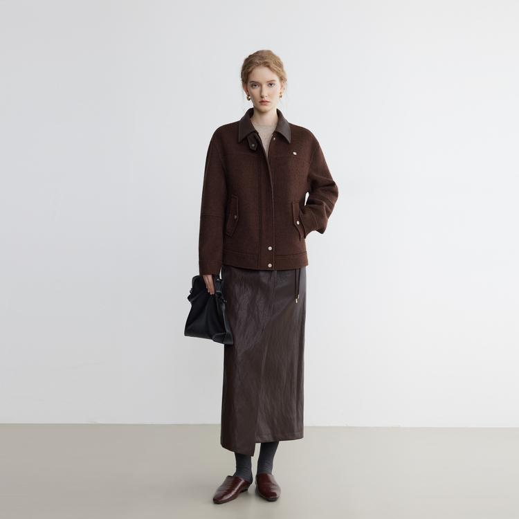 ELLE French Elegant Vintage Versatile Midi Skirt Women skirts ER63134