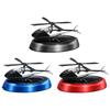 Helicopter Model Solar Car Air Freshener Non-toxic Rotating Car Perfume Auto Aroma Diffuser  Office