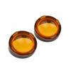 HDBUBALUS 4pcs Turn Signal Lens Cover for Harley Dyna Softail Sportster Road King