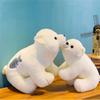 Throw Pillow Stuffed Animals White 25cm Polar Bear Plush Stuffed Toys Plush Toys Polar Bear Doll