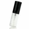 50 Pcs Mini Spray Bottle 5ml Refillable Clear Glass Perfume Spray Bottle for Travel Daily Life Black 5ml Glass