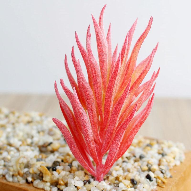 Beautifully Crafted Mini Artificial Succulents For Lifelike Home Office Decor