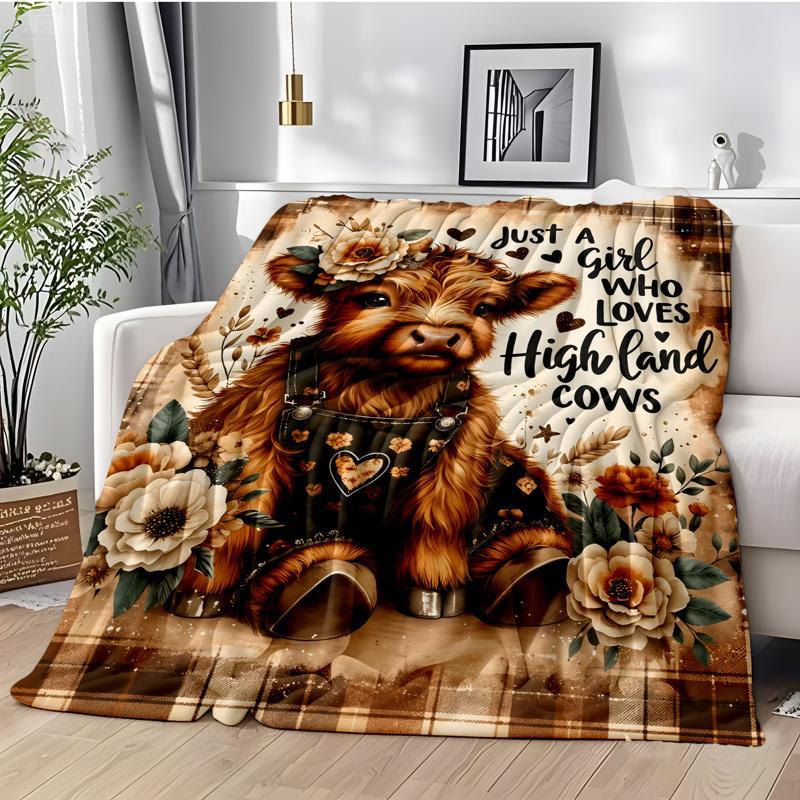 Custom Ocean-Style Throw Blanket for Travel, Office, Sofa, Nap, and Bedroom Bedding