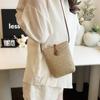 Woven Rainbow Summer Mini Crossbody Bag For Beach Vacation And Daily Use