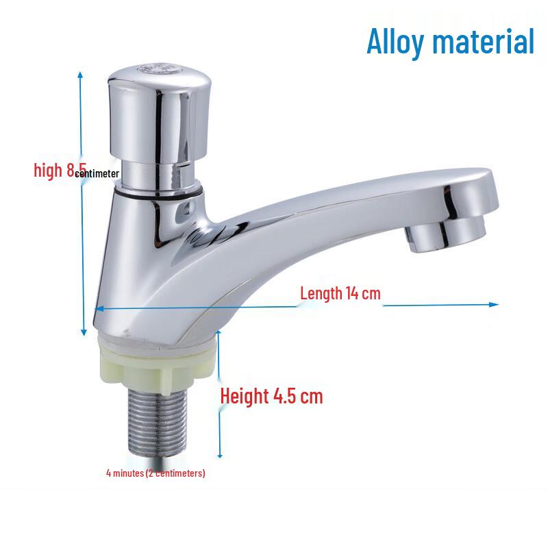 Honggong Delay Action Single Cold Press Faucet