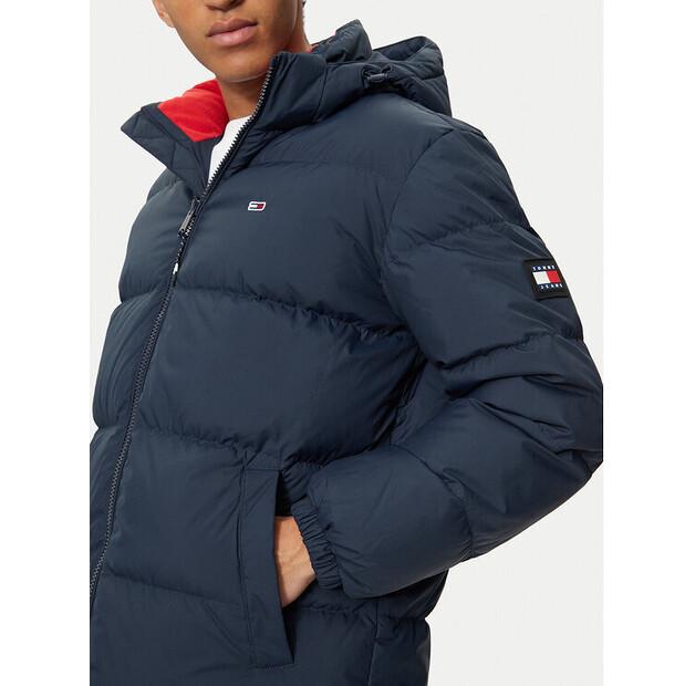 Down Jacket Tommy Jeans Essential DM0DM20466 Blue Regular Fit