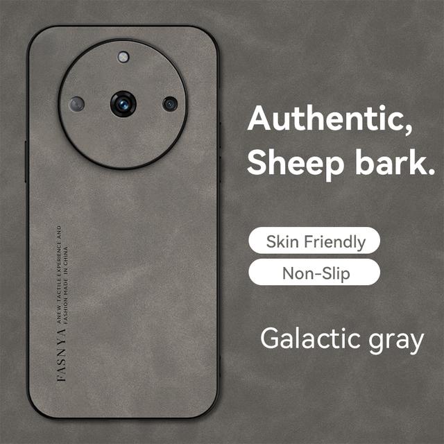 Чехол для телефона из искусственной кожи из овчины для Realme 11 Pro Plus — фото 7
