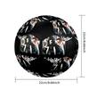 TH Band Indoor Soccer Ball Colorful All Ages Size 5 Machine Stitched PVC Competition Ready Durable High-Bounce