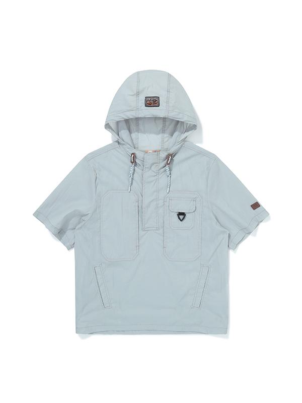 Bbc Earth Stitch Hoodie Anorak_Dark Mint
