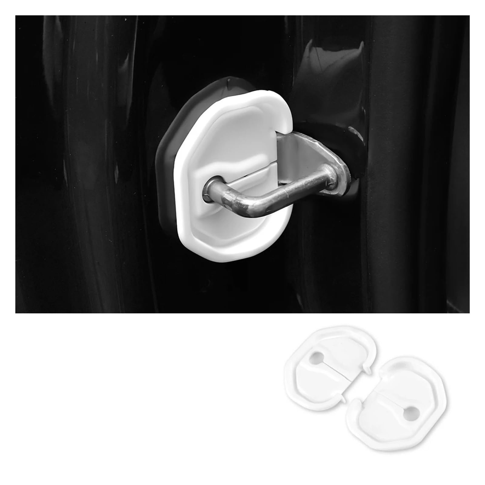 

Детали интерьера для Fiat Abarth 595 500 500L 500X 500C Panda Fiorino Дверь автомобиля One Size белый