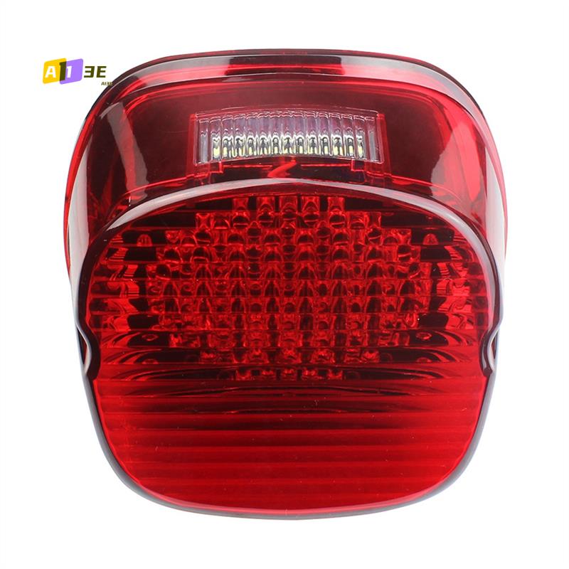 A03E-1 Pcs Motorcycle Modified Rear Tail Light LED Brake Light For  Motorcycles With Strong Penetrating Power