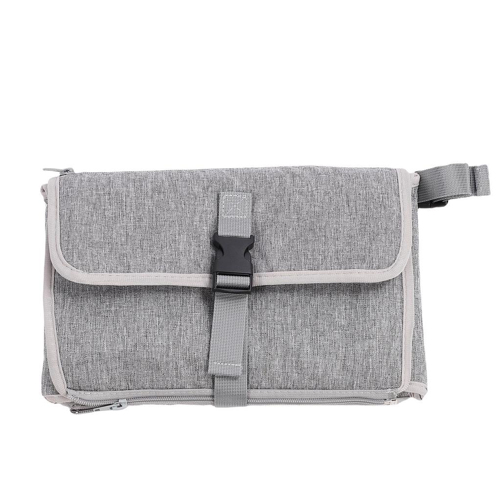 Newborn Changing Mat with Wet Wipe Holder Water Proof Portable Baby Diaper Changer Pad for Travel